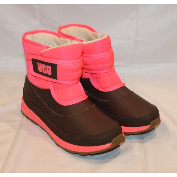 UGG Winter Snow Taney Girl's Insulated Waterproof Shearling Boot Size… - Picture 2 of 6